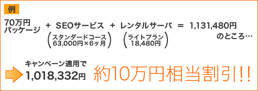 j70~pbP[W+SEOT[rXiX^_[hR[X63,000~~6j+^T[oiCgv18,480~j1,131,480~̂ƂcLy[Kp1,018,332~@10~II