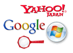 YAHOO! JAPAN,Google Msn̊eT[`GW\CXgłB